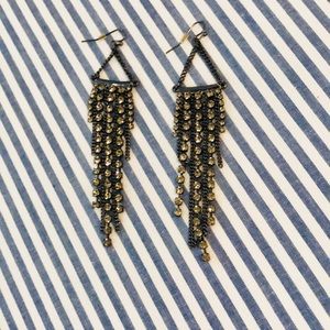 Dangle Rhinestone Earrings